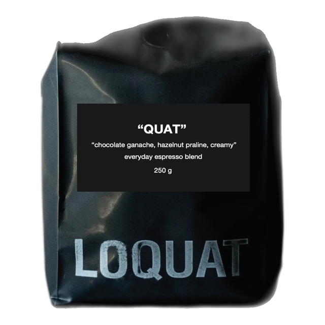 QUAT Everyday Espresso Blend, product image from the roaster