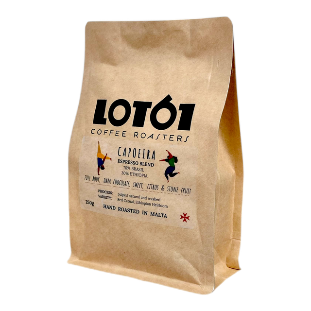 Capoeira blend (espresso), product image from the roaster