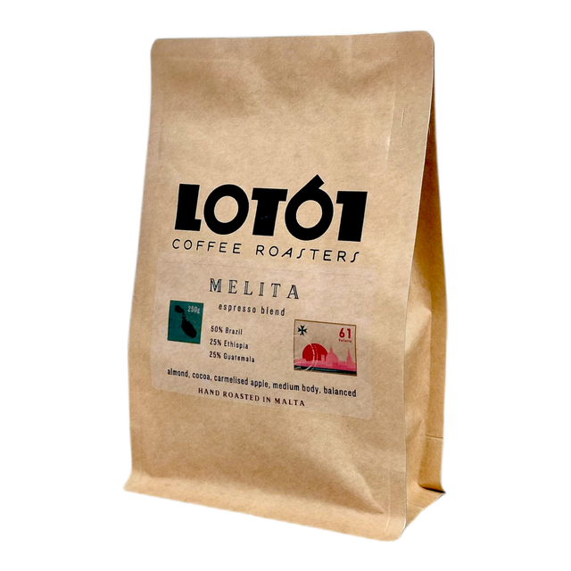 Melita blend (espresso), product image from the roaster