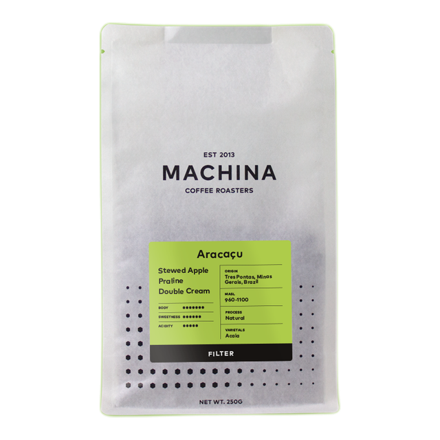 Aracaçu, Brazil - Filter, product image from the roaster
