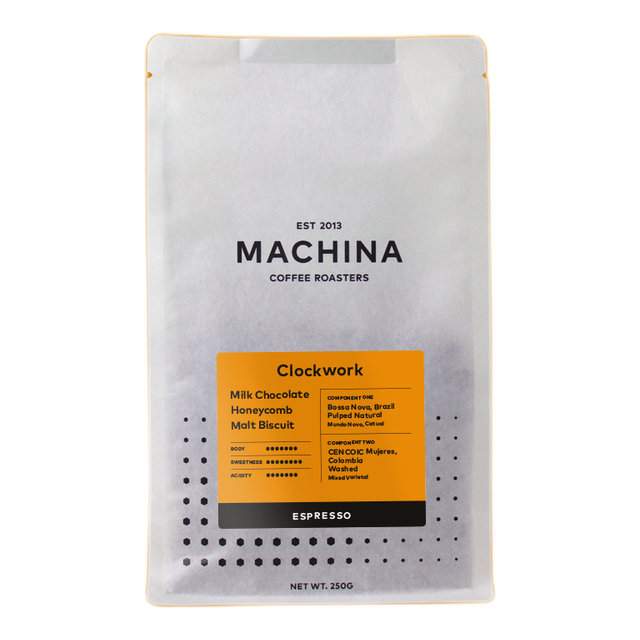 Clockwork - Espresso Blend, product image from the roaster