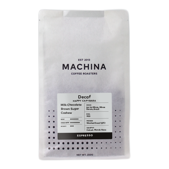 Happy Capybara, Brazil - Espresso (Decaf), product image from the roaster