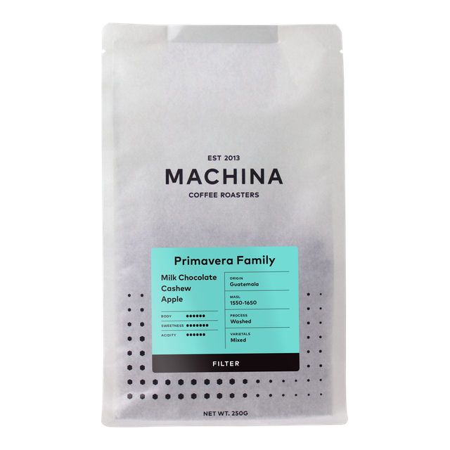 Primavera Family, Guatemala - Filter, product image from the roaster