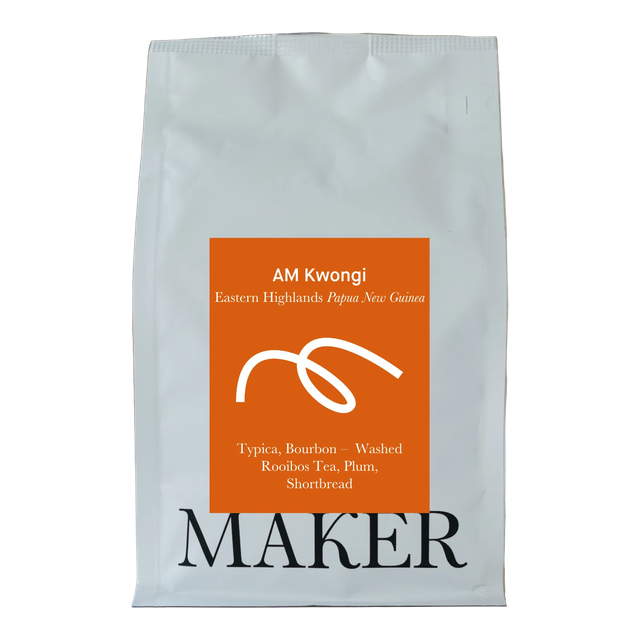 AM Kwongi - Washed - Papua New Guinea (Espresso Roast), product image from the roaster