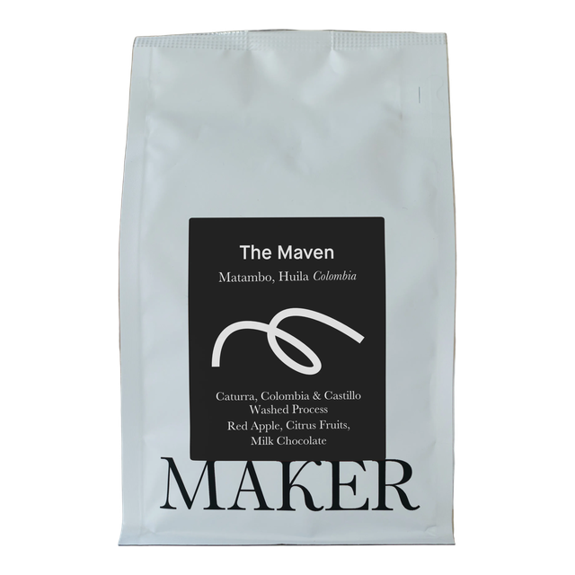 The MAVEN, product image from the roaster