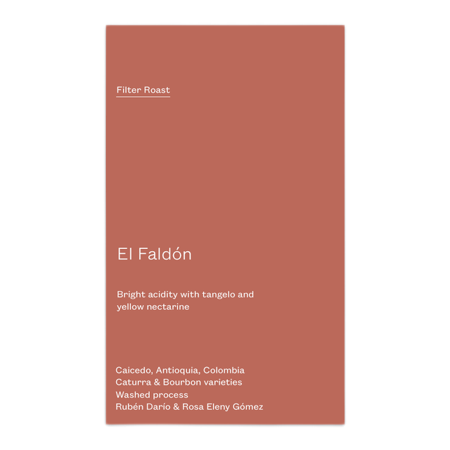 El Faldón, product image from the roaster