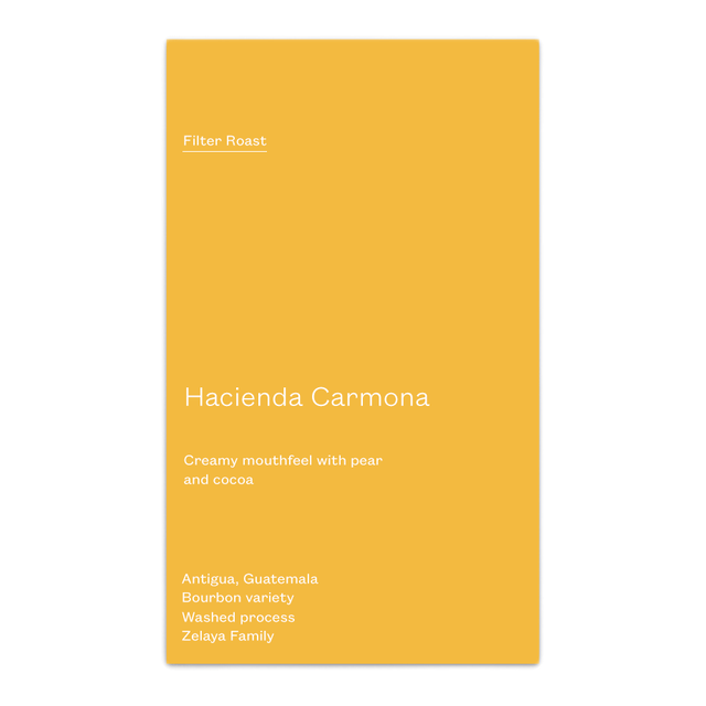 Hacienda Carmona, product image from the roaster