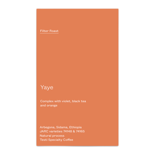 Yaye, product image from the roaster