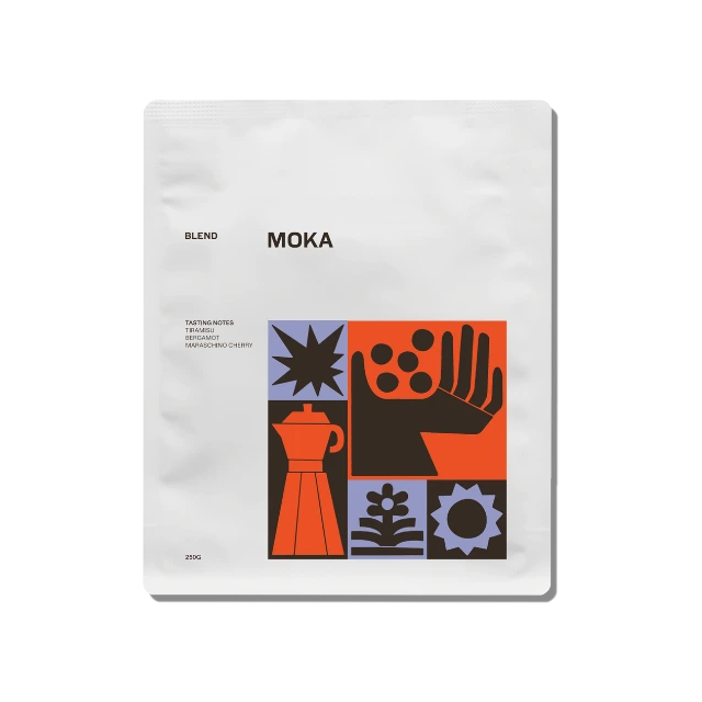 Moka Premium Blend, product image from the roaster