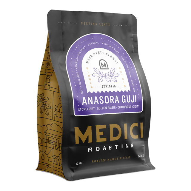 Ethiopia Anasora Guji Natural, product image from the roaster