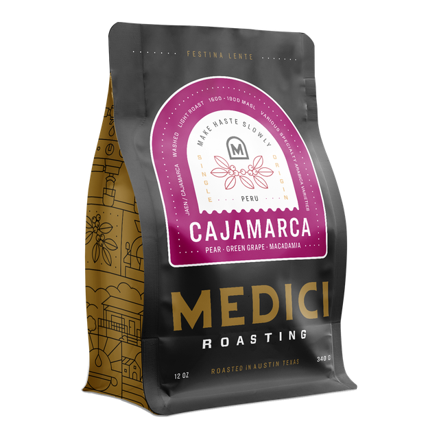 Peru Cajamarca Washed, product image from the roaster