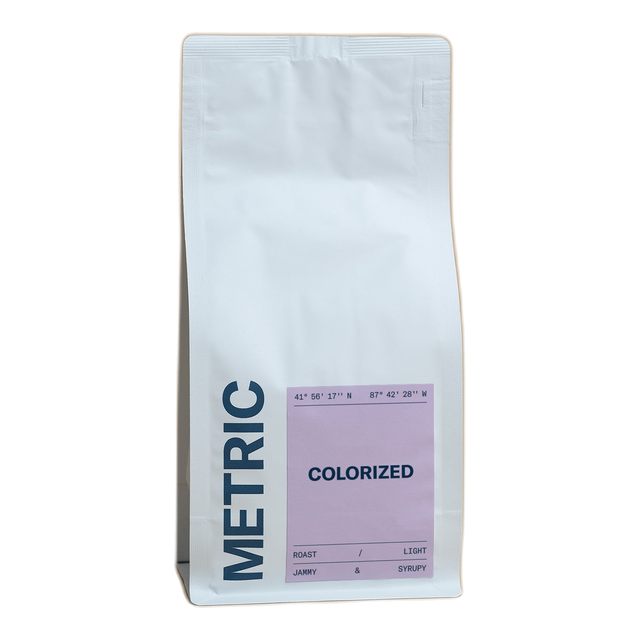 Colorized, product image from the roaster