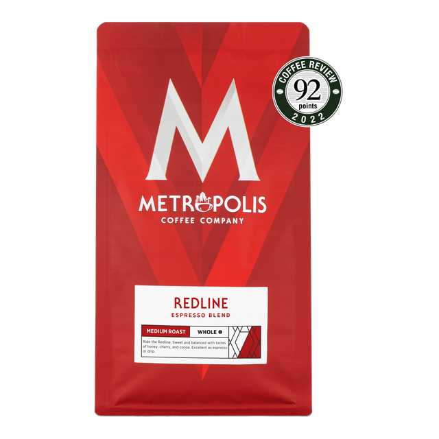 Redline Espresso, product image from the roaster