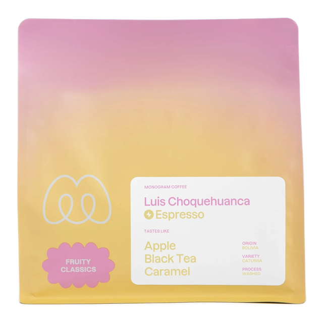 Luis Choquehuanca Espresso, product image from the roaster