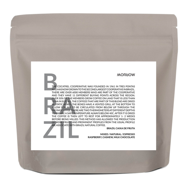 Brazil Caixa de Fruta - Espresso, product image from the roaster