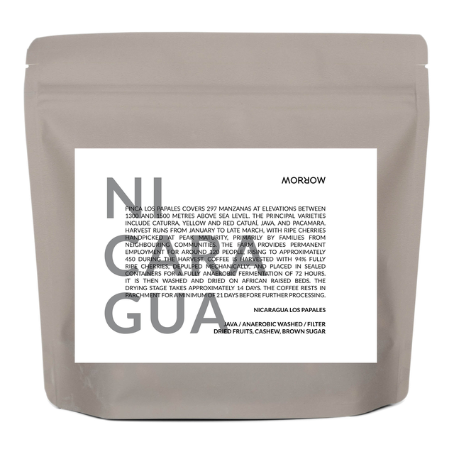 Nicaragua Los Papales - Filter, product image from the roaster