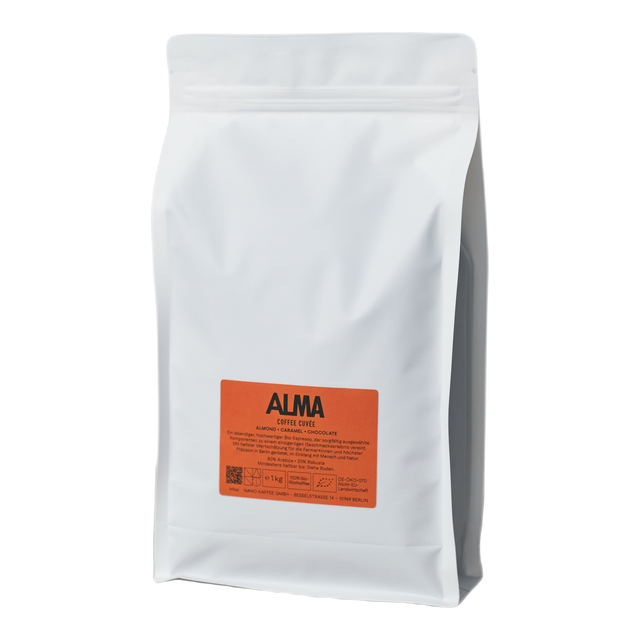 Alma | Espresso [organic], product image from the roaster