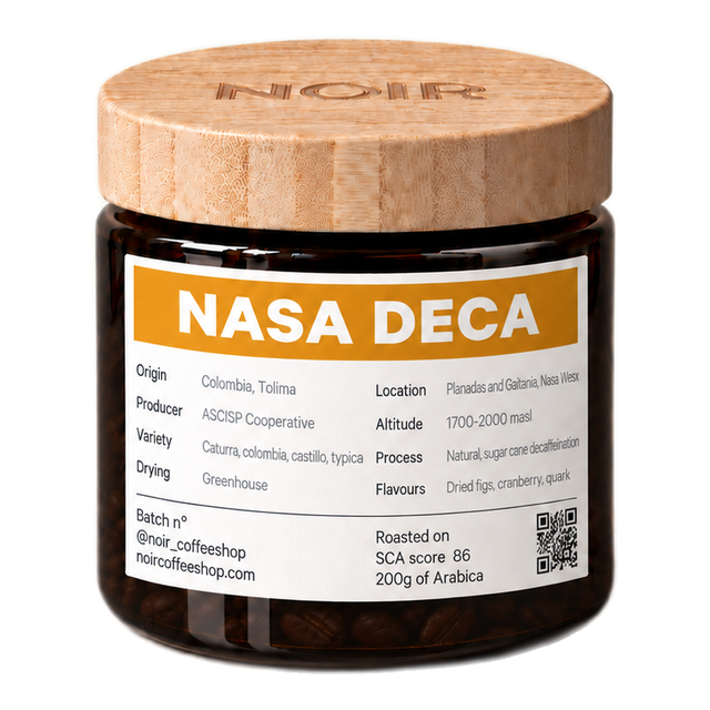 Nasa Deca, product image from the roaster