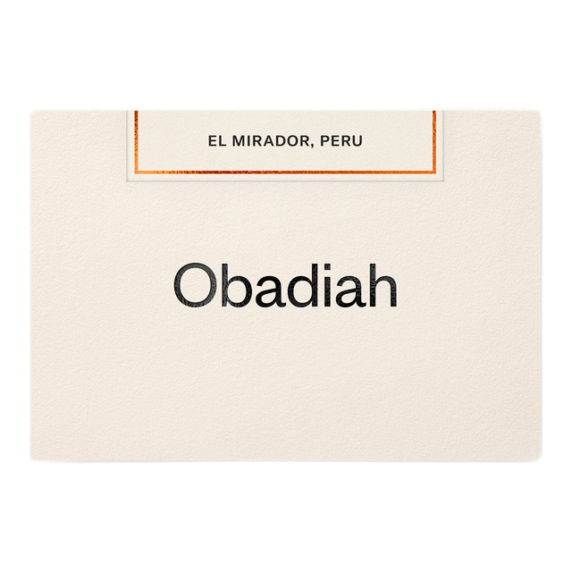 El Mirador, product image from the roaster