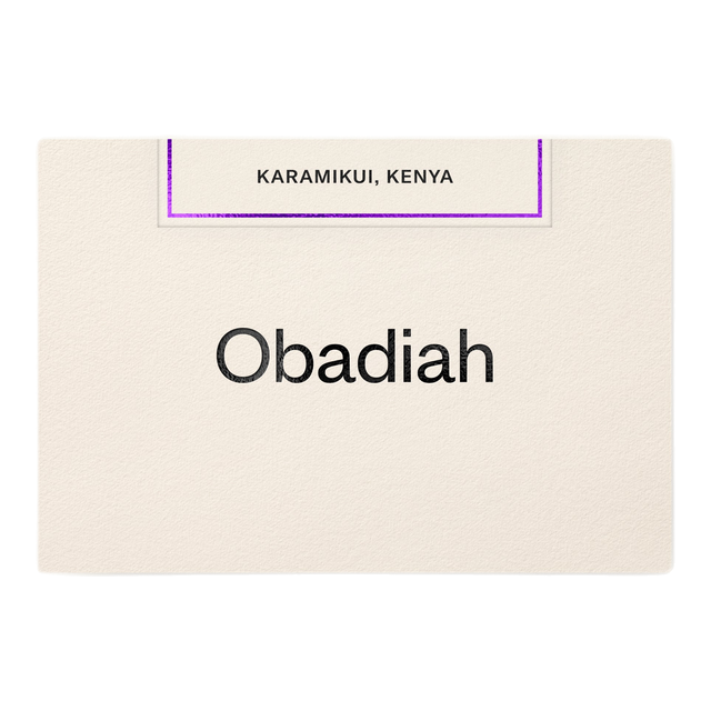 Karimikui, product image from the roaster