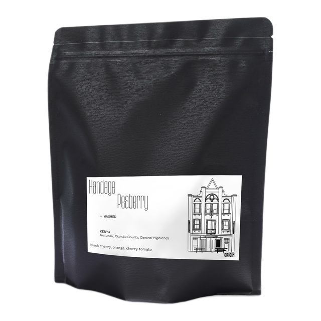 Handege Peaberry, product image from the roaster