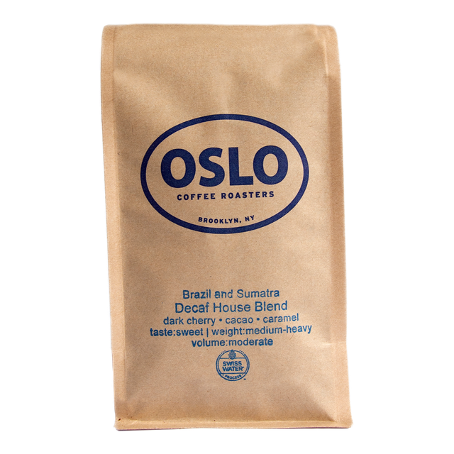 Decaf House Blend, product image from the roaster