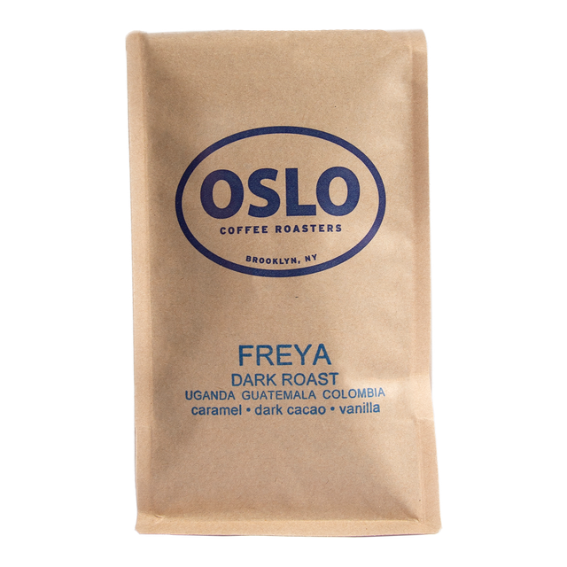 Freya Dark Roast, product image from the roaster