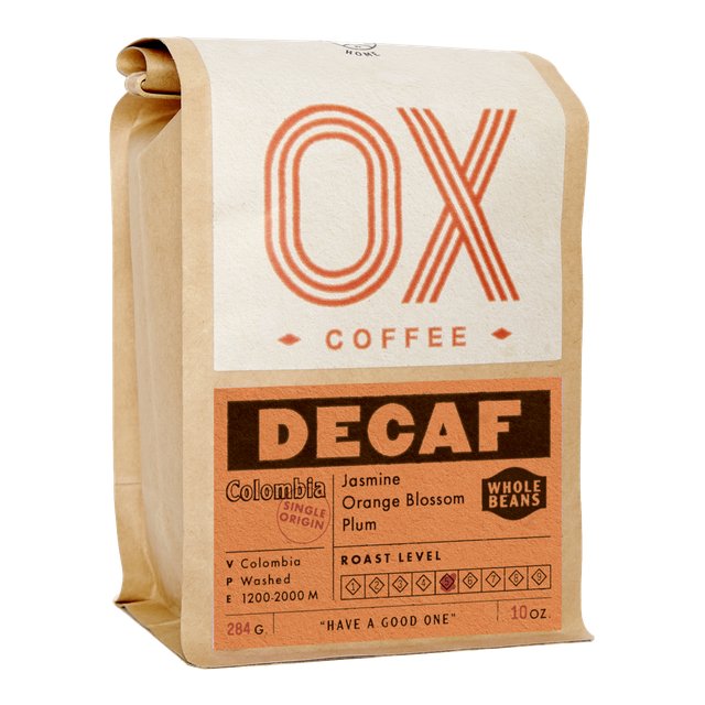 Decaf, product image from the roaster