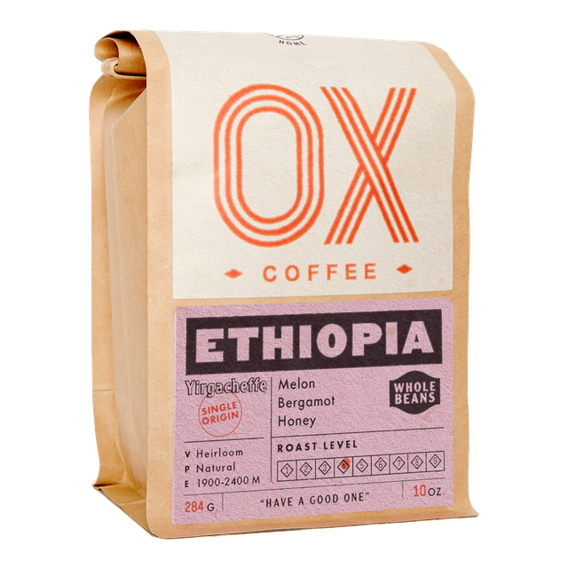 Ethiopia Yirgacheffe, product image from the roaster