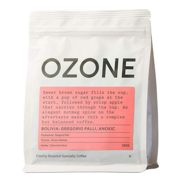 Bolivia: Gregorio Palli, Anoxic Washed, product image from the roaster