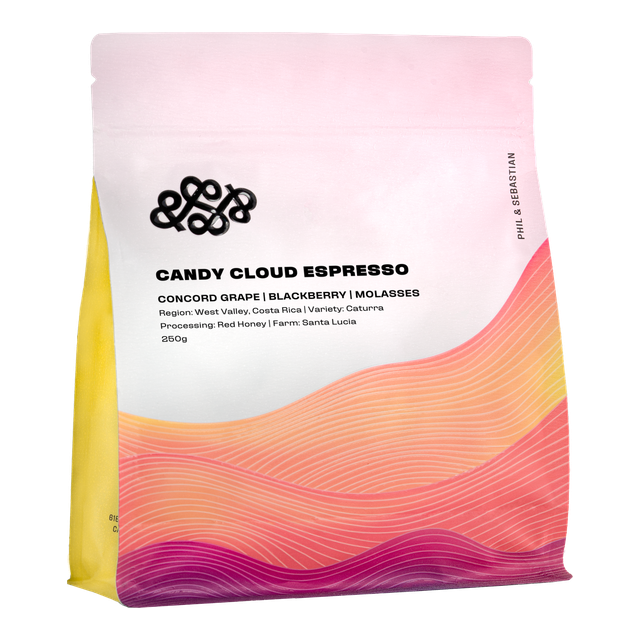 Candy Cloud Espresso, product image from the roaster