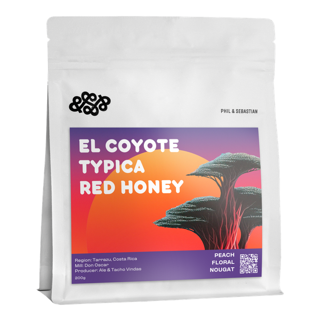 El Coyote Typica Red Honey, product image from the roaster