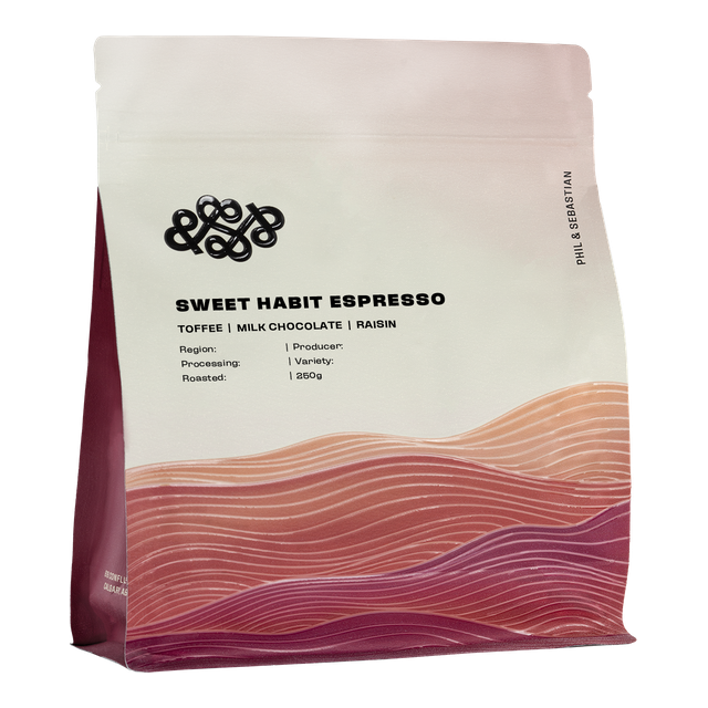 Sweet Habit Espresso, product image from the roaster