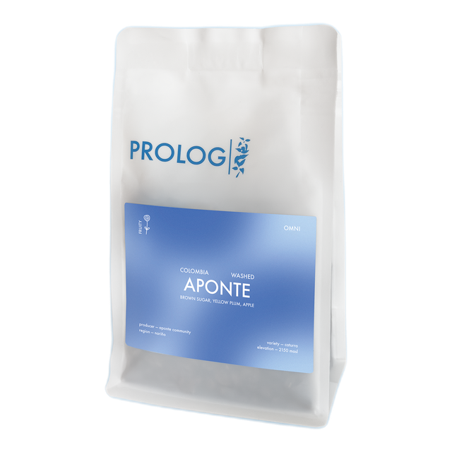 Aponte Caturra Washed, product image from the roaster