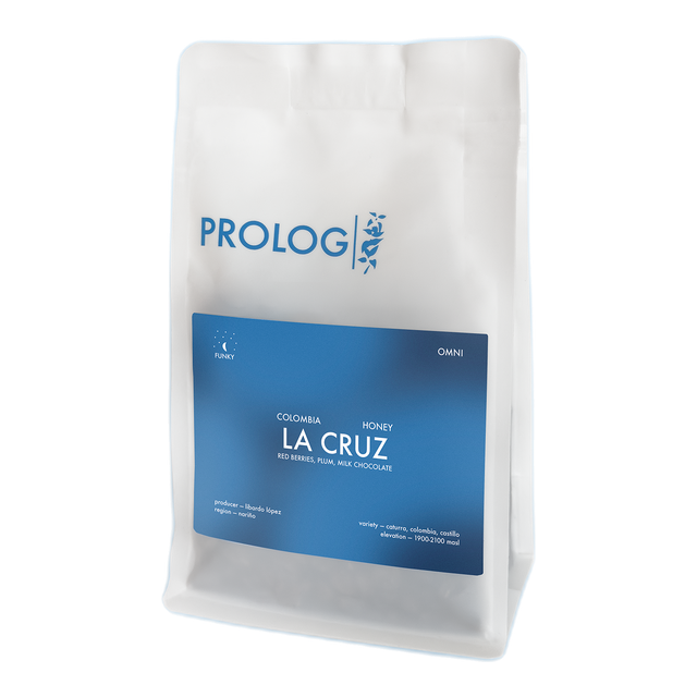 La Cruz Blend Honey, product image from the roaster
