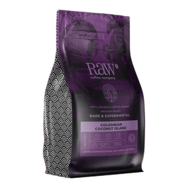 Colombian Coconut Island Coffee, product image from the roaster