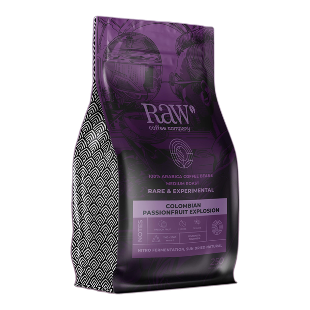 Colombian Passionfruit Explosion Coffee, product image from the roaster