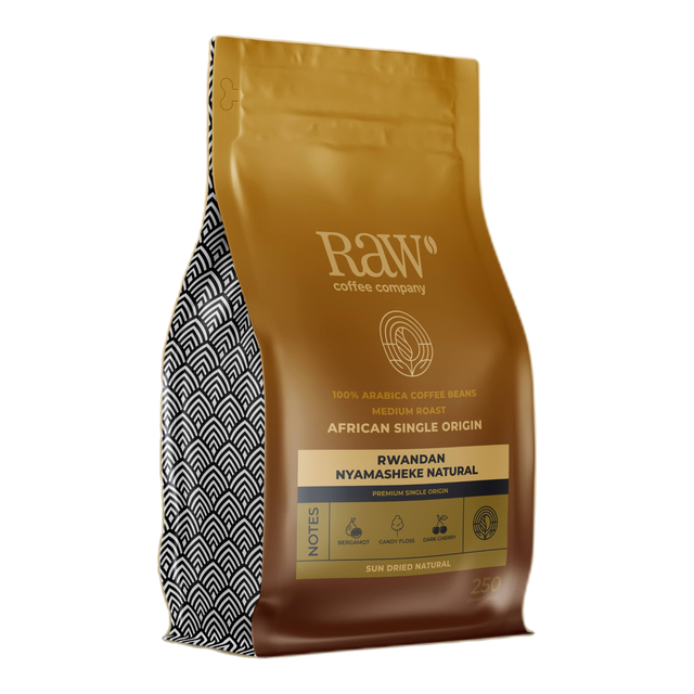 Rwandan Nyamasheke Natural Coffee, product image from the roaster