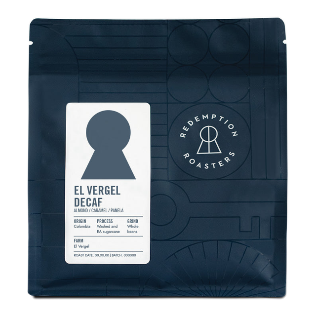 El Vergel Decaf, product image from the roaster