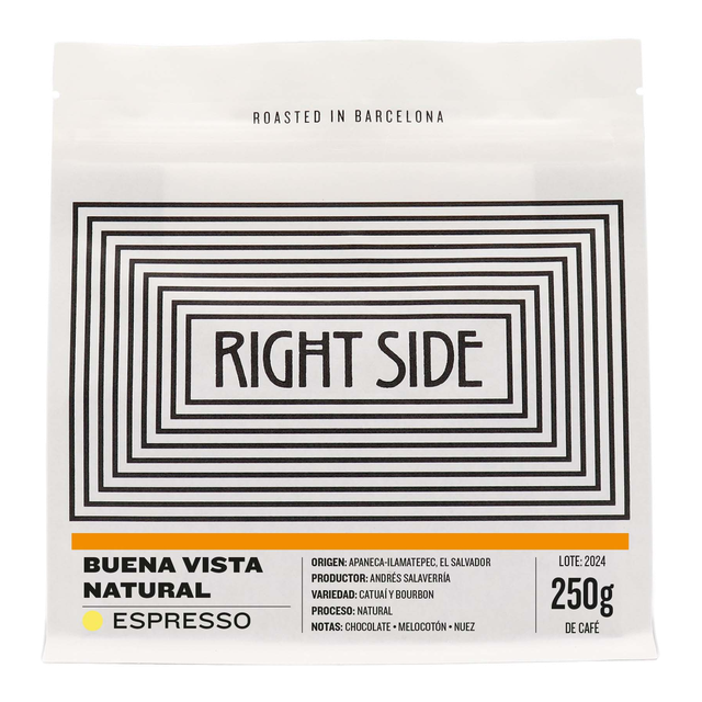 Buena Vista Natural Espresso, product image from the roaster