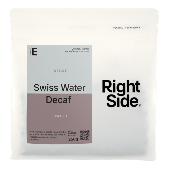Swiss Water Decaf Espresso, product image from the roaster