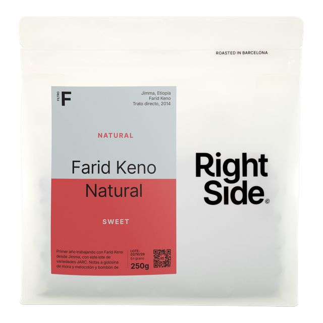 Farid Keno Natural Filtro, product image from the roaster