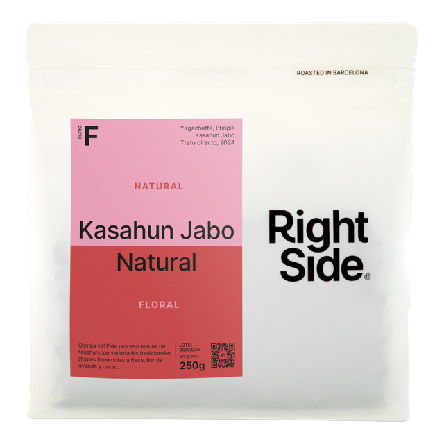 Kasahun Jabo Natural Filtro, product image from the roaster