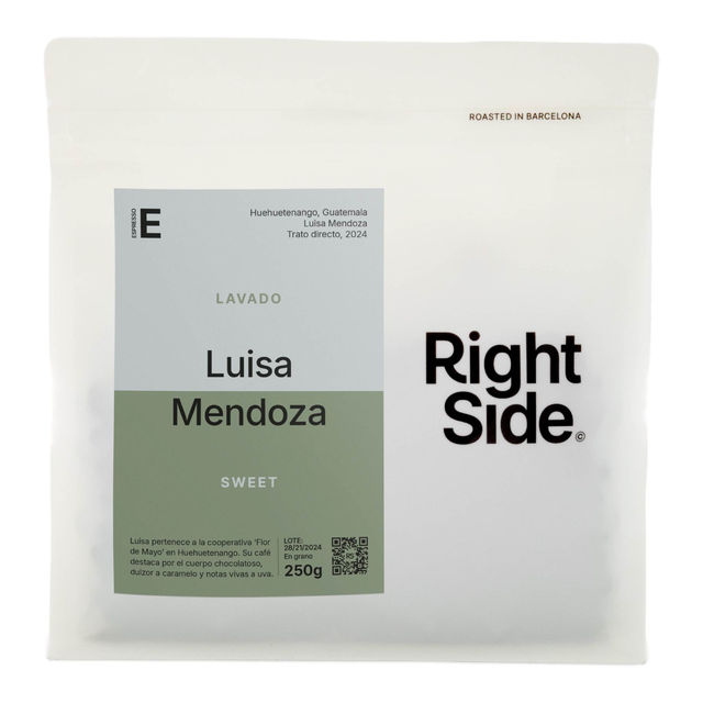 Luisa Mendoza Espresso, product image from the roaster