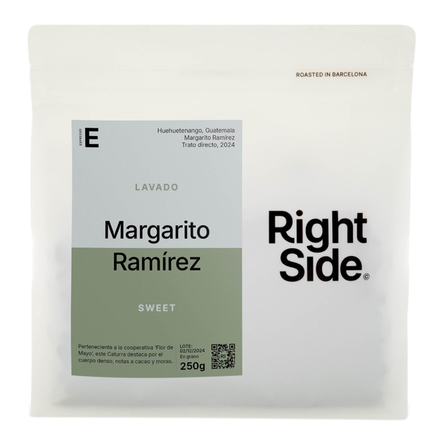 Margarito Ramírez Espresso, product image from the roaster