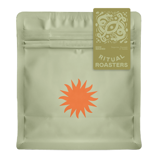 Koke Washed, product image from the roaster