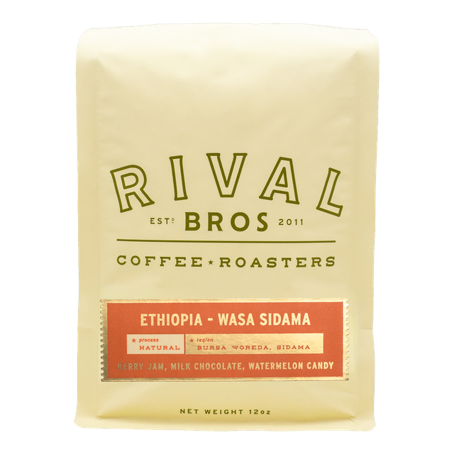 Ethiopia Wasa Sidama Natural, product image from the roaster