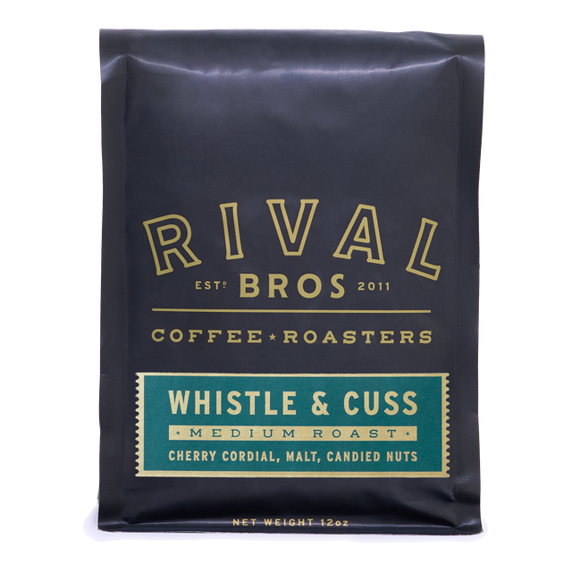 Whistle & Cuss Blend, product image from the roaster