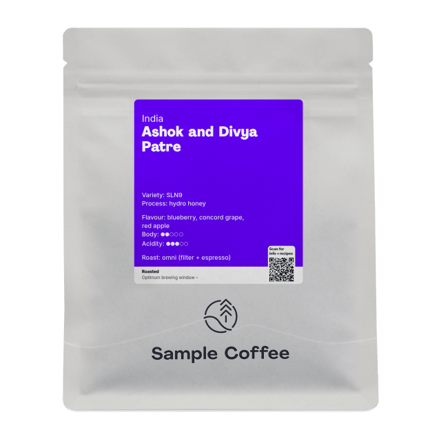 India Ashok and Divya Patre, product image from the roaster