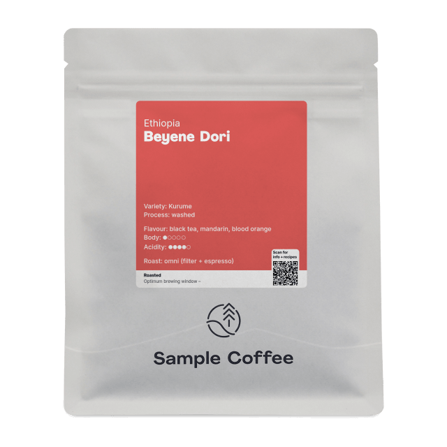 Ethiopia Beyene Dori, product image from the roaster